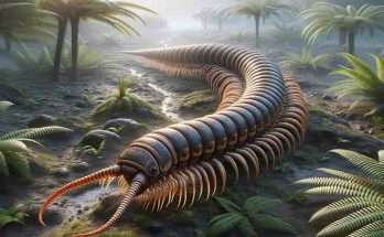 Arthropleura millepiedi più grande della storia