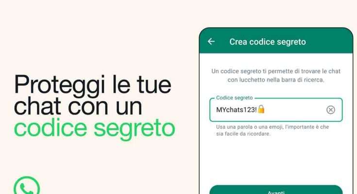 Codice segreto WhatsApp