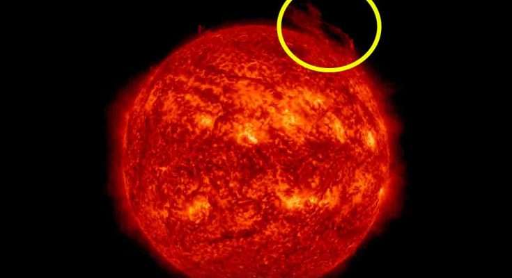 Filamento sul Sole CME 27 dicembre