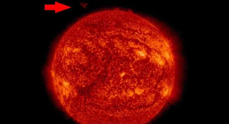 tornado di plasma espulso dal Sole