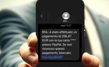 BNL truffa SMS