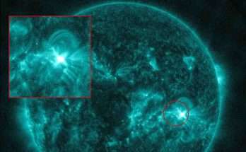 Brillamento Solare di classe M7.4 dell'AR 13599 quali implicazioni per la Terra