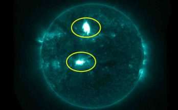 Il Sole si scatena con un doppio e potente brillamento classe X tempesta geomagnetica in arrivo