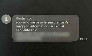 Posteinfo, abbiamo sospeso la sua utenza: occhio alla truffa che circola per messaggio