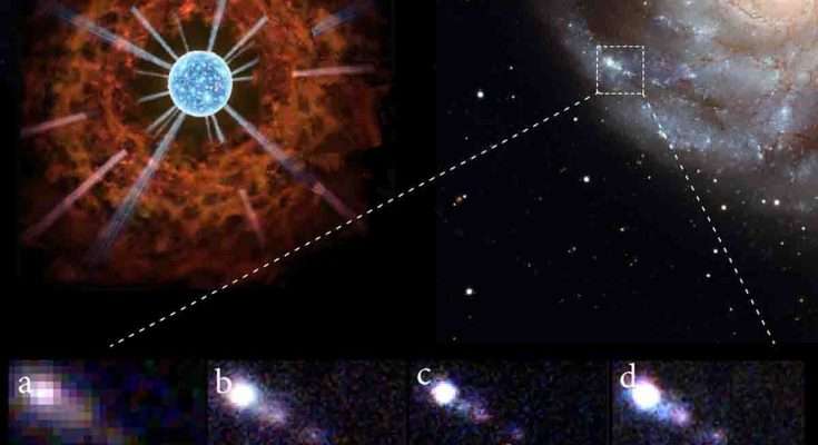 Supernova in esplosione