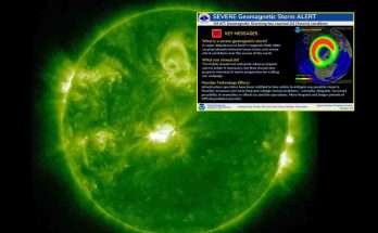 Tempesta geomagnetica di classe G4 colpisce la Terra: il più forte impatto dal 2017