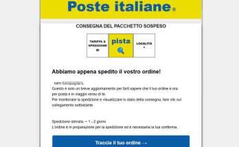 truffa poste italiane