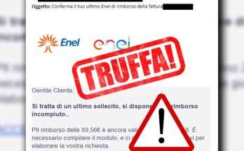 Truffa Enel Energia