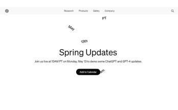 OpenAI spring Updates