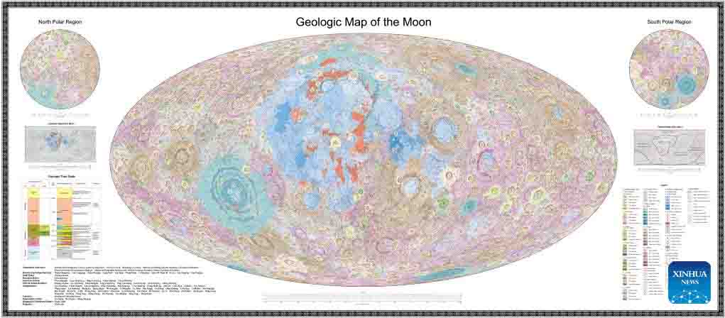 Primo atlante geologico lunare al mondo