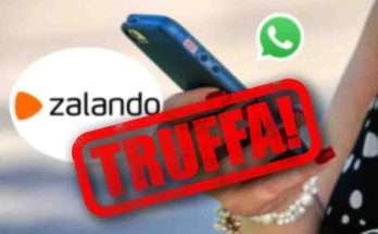 Truffa Zalando WhatsApp