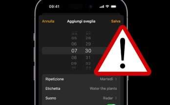 sveglia iPhone non funziona