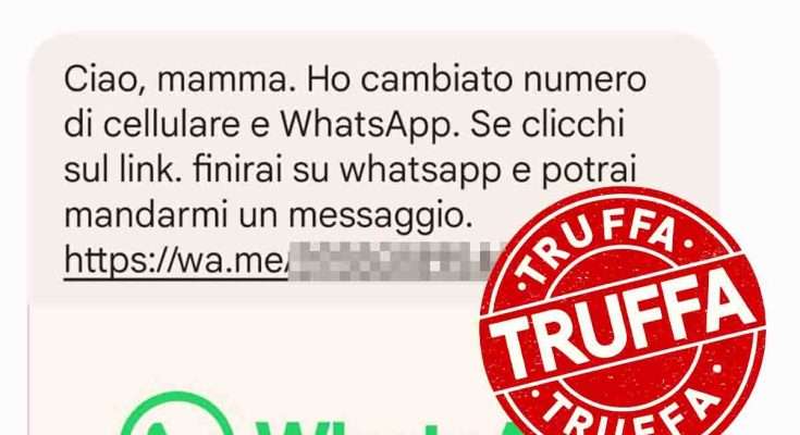 truffa ciao mamma ho cambiato numero