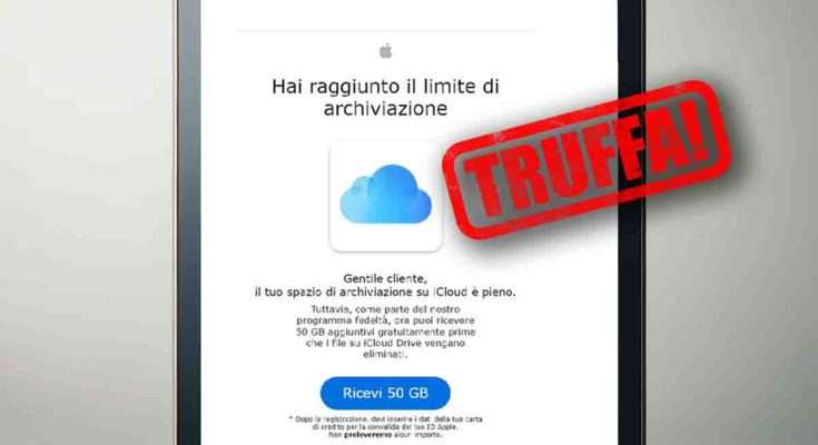 truffa iCloud