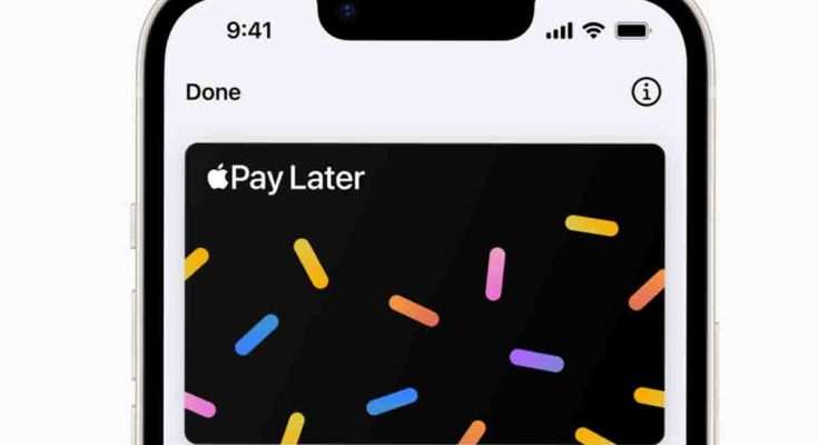 Apple Pay Later servizio