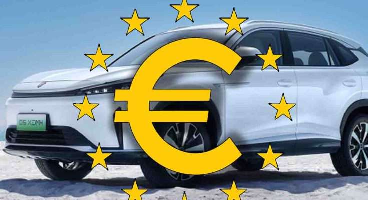 Dazi europei sulle auto cinesi