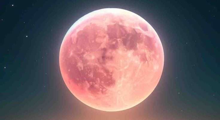 Luna Piena di fragola di giugno 2024