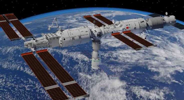 stazione spaziale cinese Tiangong