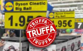 Lidl Dyson truffa