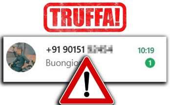 Messaggio Whatsapp prefisso +91