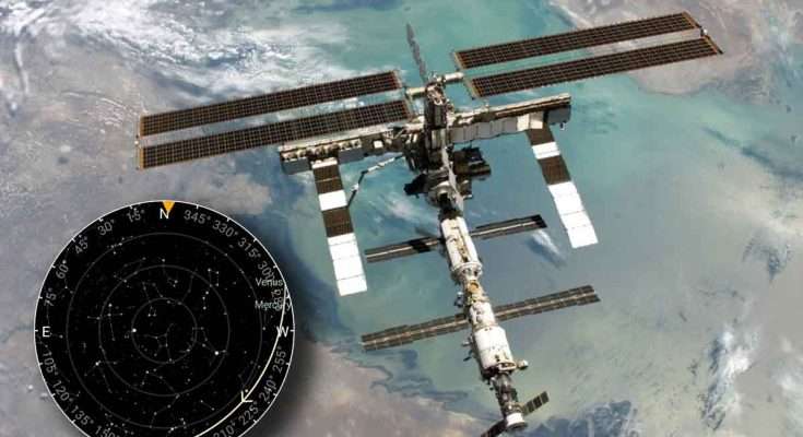 Passaggio Stazione Spaziale Internazionale 30 luglio 2024