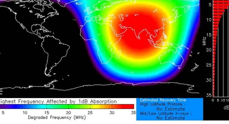 Tempesta geomagnetica 31 luglio