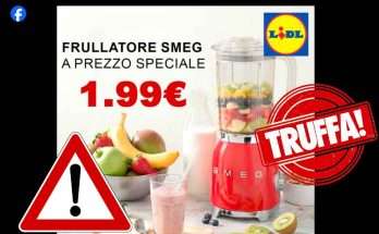 Truffa Lidl Smeg