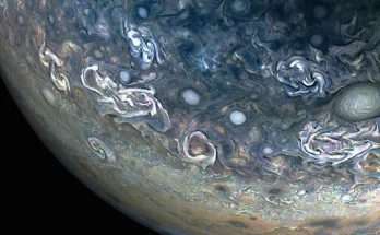 nuvole di Giove Juno NASA